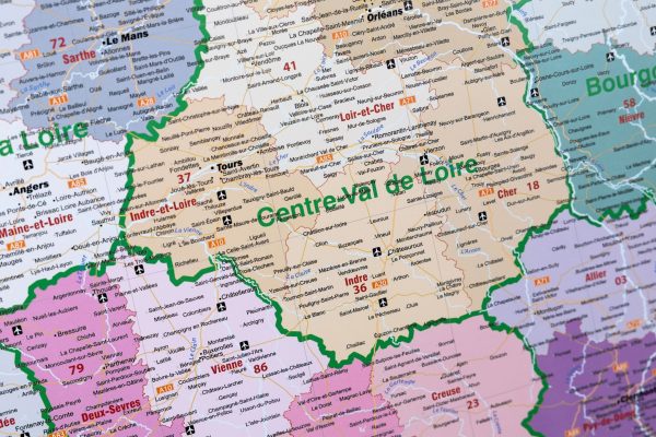 Laminated wall map - Administrative France (100 x 100 cm) | GeoMetro Discount - Image 2