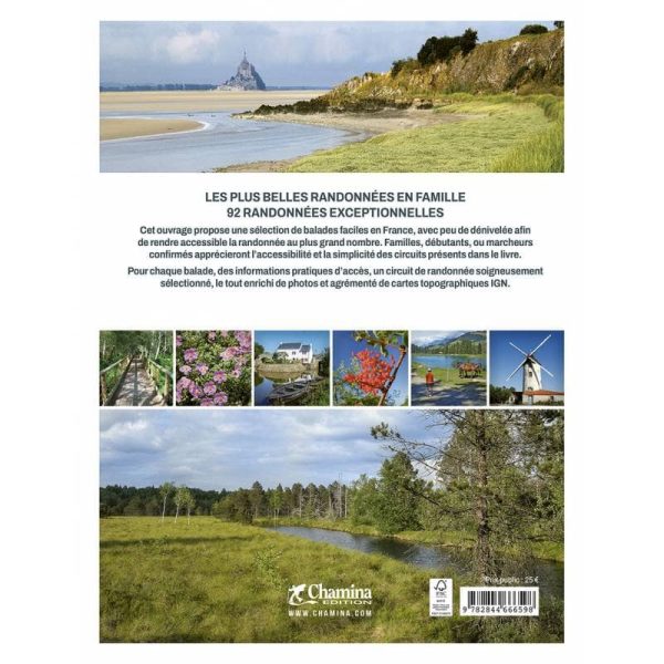 Beautiful book - The most beautiful family hikes in France | Chamina on Sale - Image 2