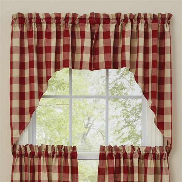 Wicklow Check Swag Curtain 113-46 Discount - Image 2