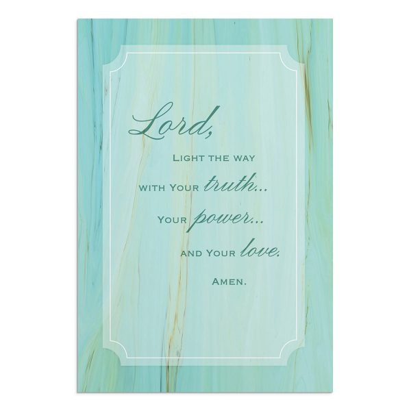 Jesus is the Light Praying for You Boxed Cards 12-Count J5120 Online now - Image 2