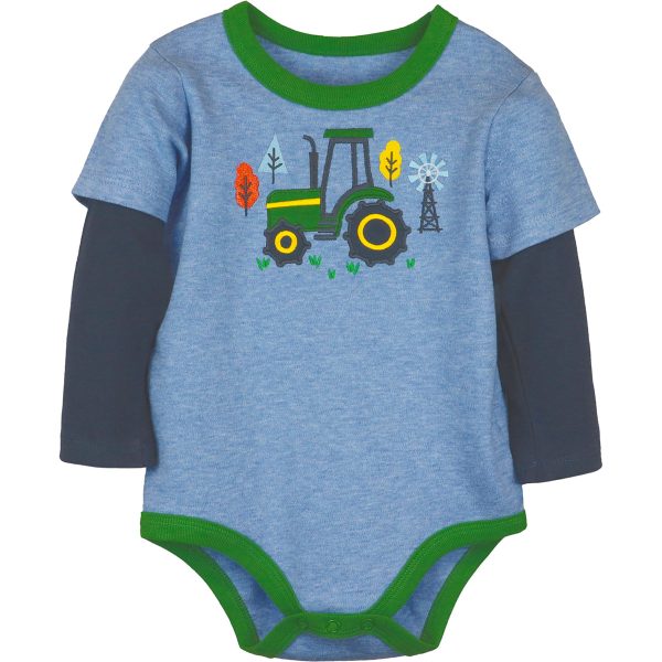 Baby Boys  Long-Sleeve Tractor Bodyshirt J4B542BN Online