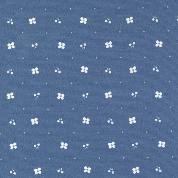 Blueberry Delight Collection Blossoms Cotton Fabric 3034 Fashion