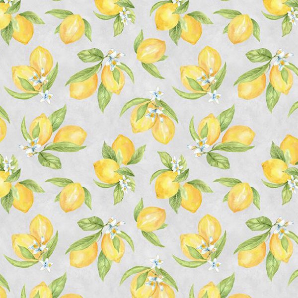 Zest for Life Collection Lemon Toss Cotton Fabric 19155 Online