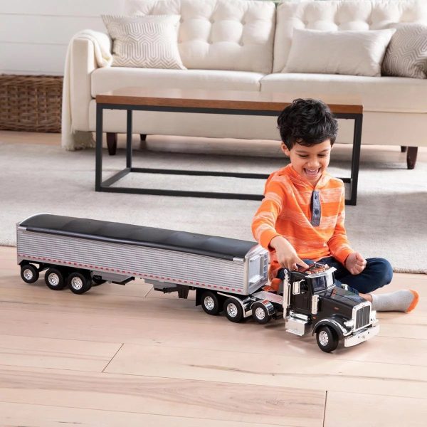 1:16 Peterbilt Model 367 Truck with Grain Trailer 47367 on Sale - Image 2