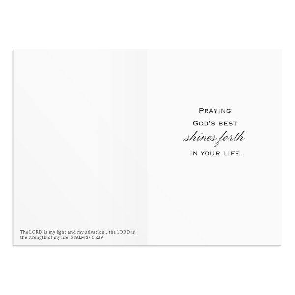 Jesus is the Light Praying for You Boxed Cards 12-Count J5120 Online now - Image 3