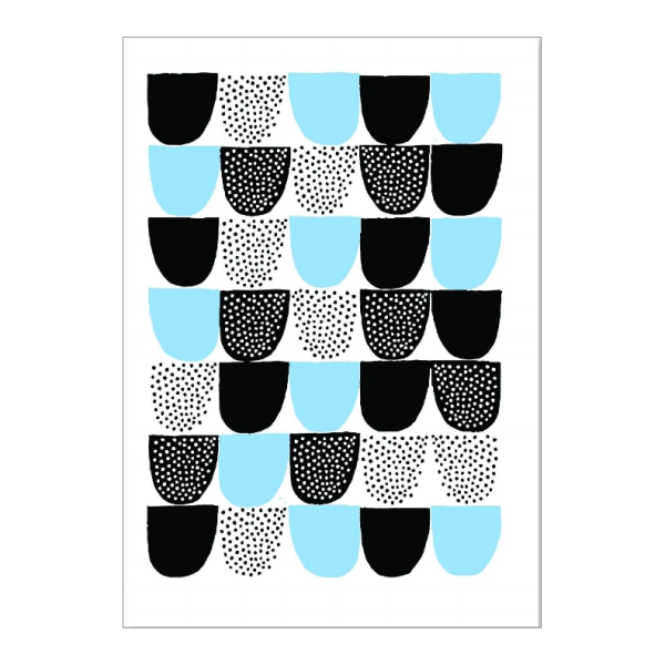 Sokeri Blue Postcard by Kauniste Online Hot Sale